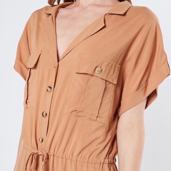 UTILITY SAMSON SALMON JUMPSUIT - Picture 5 of 5